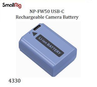 Аккумулятор SmallRig NP-FW50 USB-C Rechargeable Camera Battery 4330 (4330) 10006745 фото