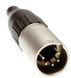 Коннектор Amphenol 5-контактный кабельный XLR AC5M (23330) (AC5M) 10006843 фото 1