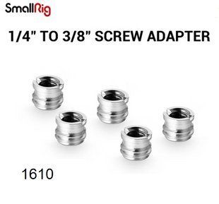 Аксессуар SmallRig 1/4" to 3/8" Screw Adapter (5 pcs) 1610 (1610) 10006362 фото