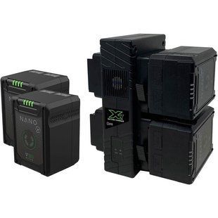 Комплект из 4 аккумуляторов Core SWX NANO Micro 147Wh 4-Battery Kit Quad Travel Charger (V-Mount)(NANO-V150K4) 10005181 фото