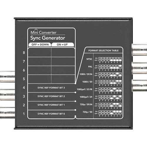 Конвертер Blackmagic Design Sync Generator (CONVMSYNC) 1000649 фото