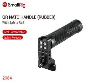 Аксессуар SmallRig QR NATO Handle (Rubber) with Safety Rail (2084) 10001584 фото