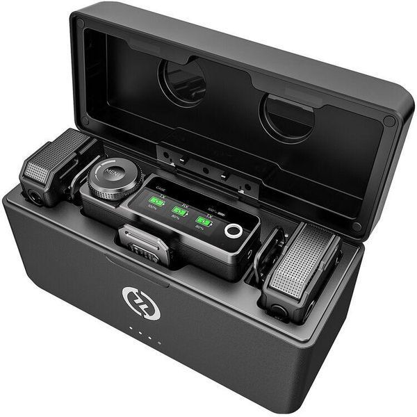 Радіосистема Hollyland LARK MAX Duo 2-Person Wireless Microphone System (2.4 GHz) (LARK MAX DUO) (BLACK) 10006485 фото