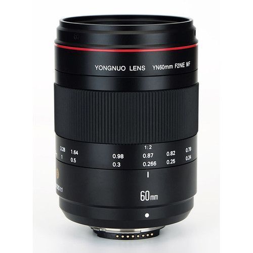 Объектив Yongnuo YN 60mm f/2 NE MF Lens for Nikon F (YN60MM F2NE MF) 10004663 фото
