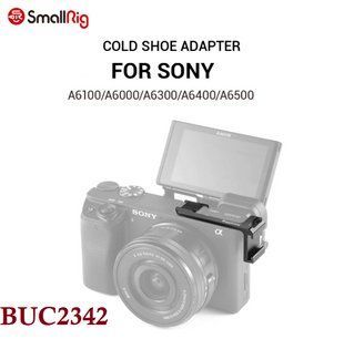 Аксессуар SmallRig Cold Shoe Adapter (Left Side) for Sony A6100/A6000/A6300/A6400/A6500 BUC2342 (BUC2342) 10003474 фото