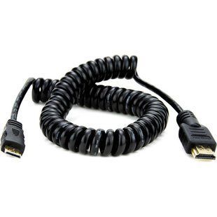 Кабель Atomos Coiled Mini-HDMI to HDMI Cable (19.7 to 25.6") (50 - 65 cm) (ATOMCAB009) 10004454 фото