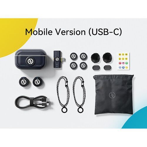 Микрофонная система Hollyland LARK M2 DUO (LARK M2 USB-C BLACK) 10007441 фото