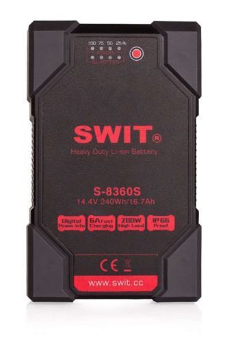Аккумулятор SWIT S-8360S 240Wh V-Mount Battery (S-8360S) 1000787 фото
