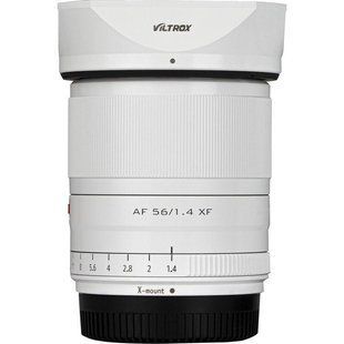Об'єктив Viltrox AF 56mm f/1.4 XF Lens for FUJIFILM-X ( White) (AF 56/1.4 XF-W) 10005494 фото