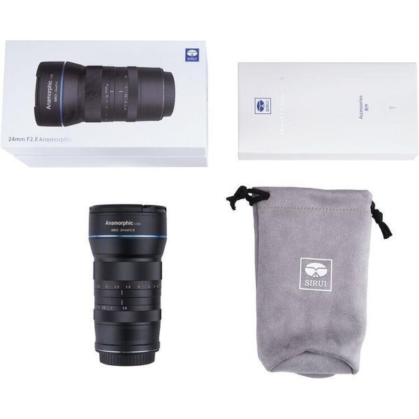 Объектив Sirui 24mm f/2.8 Super35 Anamorphic 1.33x Lens (RF Mount) (SR24-RF) 10006319 фото